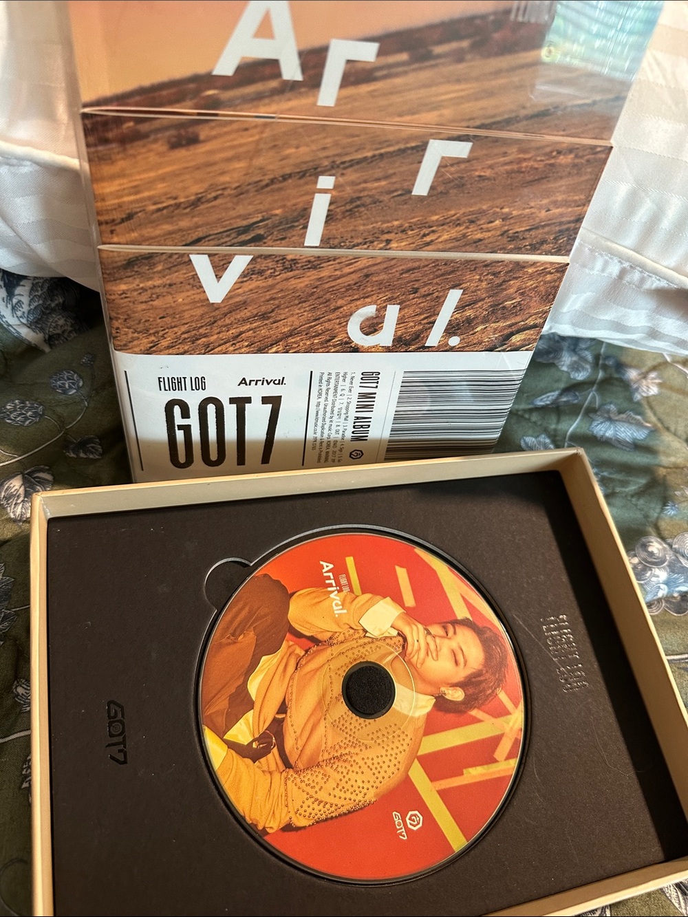 'GOT7 Arrival' FLIGHT LOG CD Mini Album